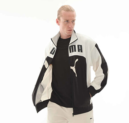 629786-51 Puma Future Archıve Jacket Erkek Ceket Beyaz