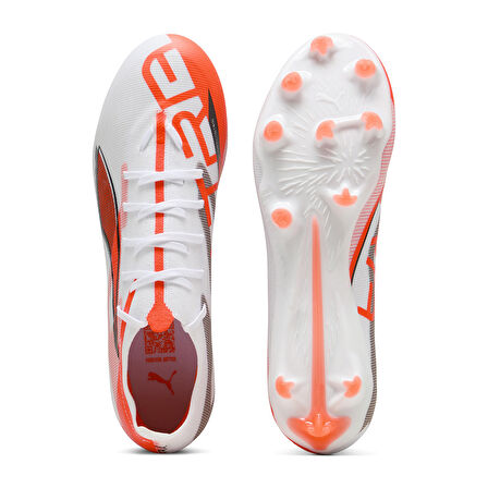 Ultra 5 Match Fg/Ag Erkek Beyaz Futbol Krampon 10816601