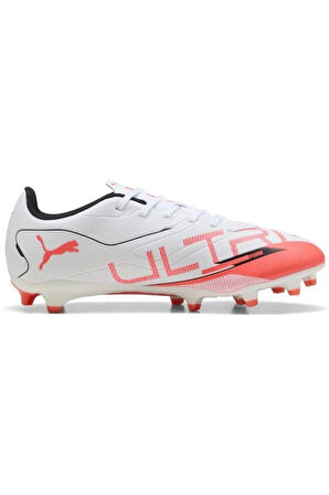 Erkek Krampon Ultra 5 Play Fg/ag White- Black-glowing Red 10816901