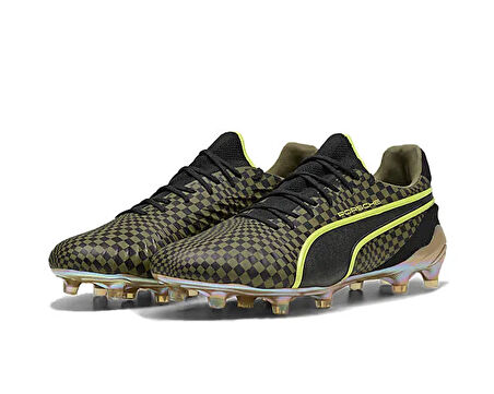 PUMA KING ULTIMATE PORSCHE FG/AG Erkek Çim Zemin Kramponu 10848401 Çok Renkli
