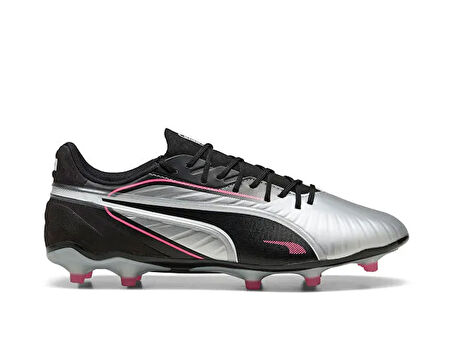 Puma King Match Fg/Ag Erkek Çim Zemin Kramponu 10831502 Gri