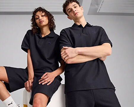 Puma Premium Ess Jacquard Polo Erkek Günlük Polo Tişört 62967016 Renkli