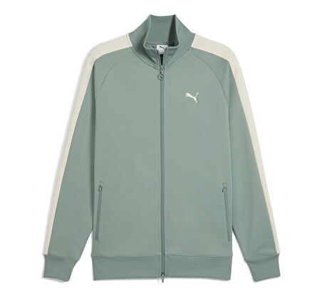 629587-30 Puma T7 Always On Track Jacket Erkek Ceket Yeşil