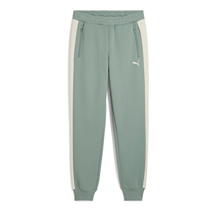 629588-30 Puma T7 Always On Track Pants Erkek Eşofman Altı Yeşil