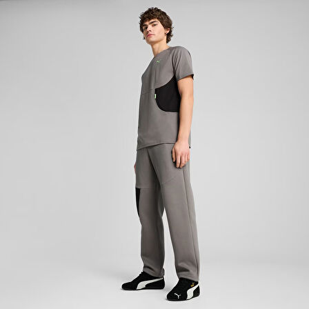 Tech Pocket Erkek Gri Günlük Stil T-Shirt 62967379