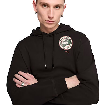 Graphics Super Erkek Siyah Günlük Stil Sweatshirt 62964201