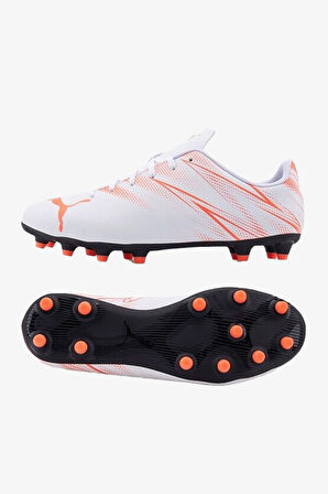 Puma Attacanto FgAg Erkek Beyaz Krampon (Çim Zemin) 10747713