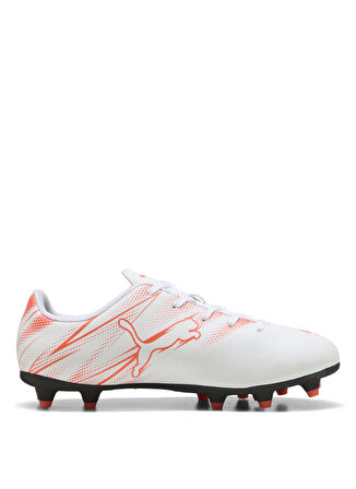 Beyaz Erkek Çocuk Futbol Ayakkabısı 10748013-ATTACANTO FG/AG Jr PUMA Wh