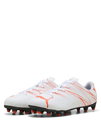 Beyaz Erkek Çocuk Futbol Ayakkabısı 10748013-ATTACANTO FG/AG Jr PUMA Wh