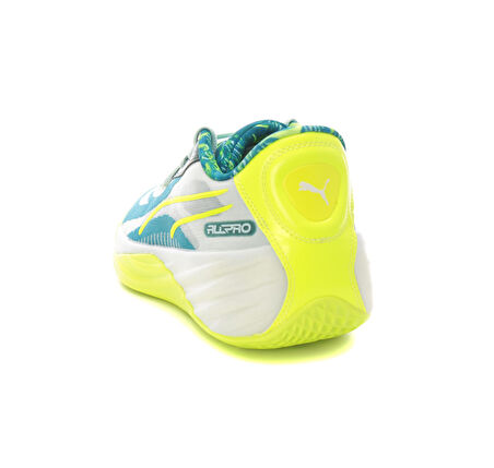311355-01 Puma All-Pro Nitro  Hoops Dreamz Erkek Spor Ayakkabı Yeşil