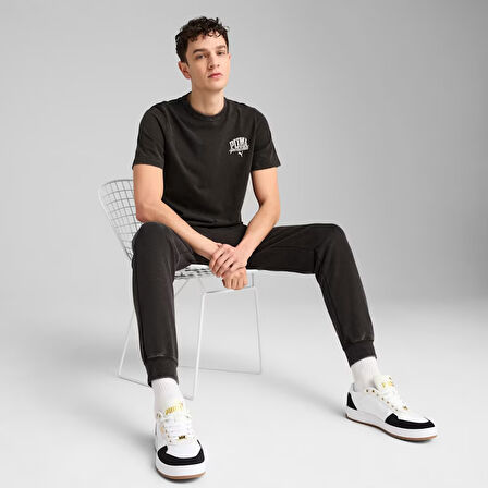 Class Erkek Siyah Günlük Stil T-Shirt 68464001
