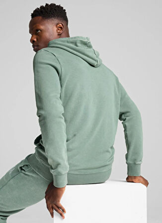 Puma 68464130 PUMA CLASS Hoodie Yeşil Kapüşon Yaka Regular Fit Düz Erkek Sweatshırt