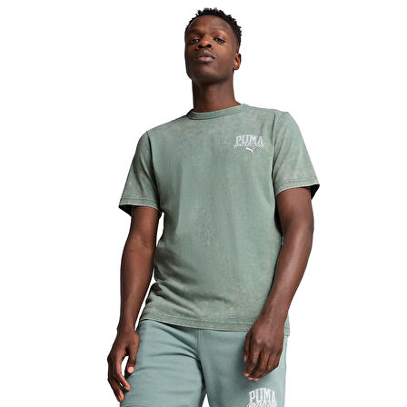 Class Erkek Yeşil Günlük Stil T-Shirt 68464030