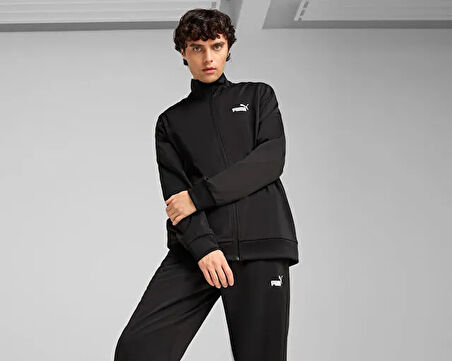 Puma Ess Poly Suit Erkek Günlük Eşofman Takımı 68484701 Siyah