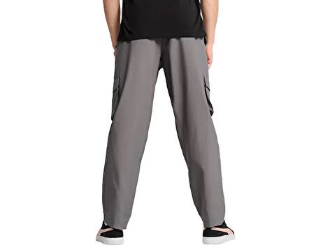 Puma Ess Woven Cargo Pants Erkek Günlük Kargo Eşofman Altı 68266379 Gri