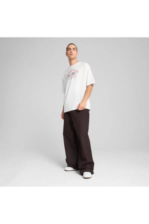 PL Graphic Tee 2 Beyaz Erkek T-Shirt