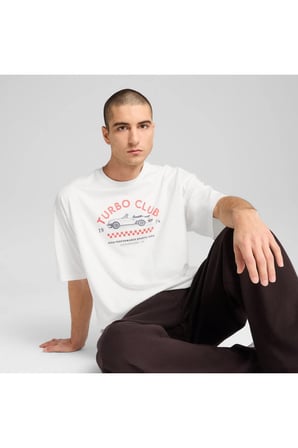 PL Graphic Tee 2 Beyaz Erkek T-Shirt