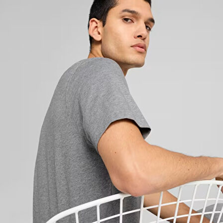 Essential No.1 Erkek Gri Günlük Stil T-Shirt 68253203