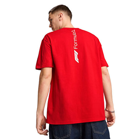 F1 Essentials+ Erkek Kırmızı Günlük Stil T-Shirt 63012203