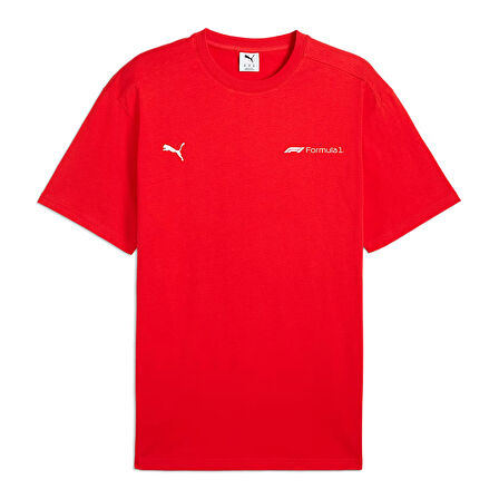 F1 Essentials+ Erkek Kırmızı Günlük Stil T-Shirt 63012203