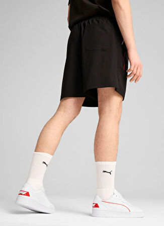 Puma 63096101 F1 ESS+ Woven Shorts 7 Siyah Lastikli Bel Regular Fit Düz Erkek Şort