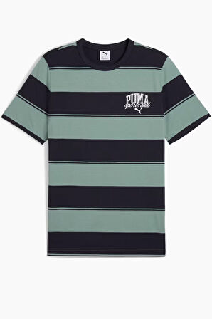 Puma Class Striped Erkek Tişört 68465730