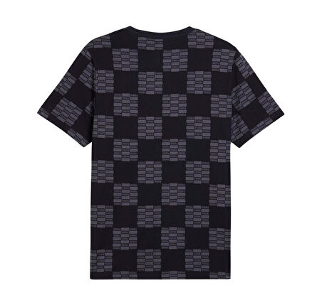 686415-16 Puma Unıted Aop Tee Erkek T-Shirt Siyah