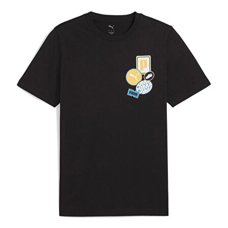 Graphics Icon Unisex Siyah Günlük Stil T-Shirt 68482901