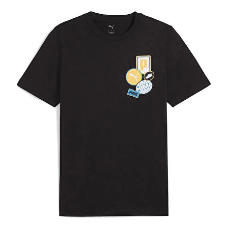 Puma Graphics Icon Unisex Siyah Günlük Stil Tişört 68482901