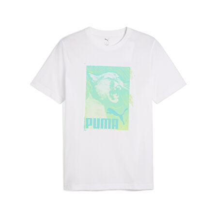 Puma 68483602 Graphics Photoprint Tee Erkek Spor Tişört