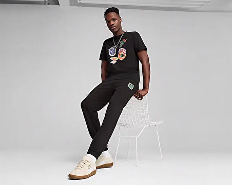 Puma Wardrobe Ess Graphic Tee Erkek Günlük Tişört 62962701 Renkli