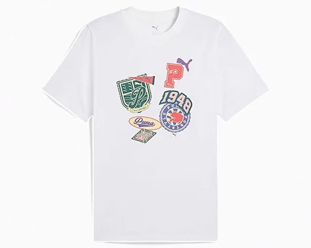 Puma Wardrobe Ess Graphic Tee Erkek Günlük Tişört 62962702 Renkli