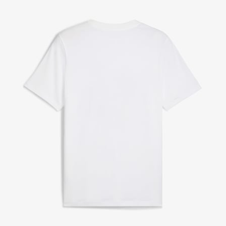 Puma Wardrobe Ess Graphic Erkek Beyaz T-Shirt