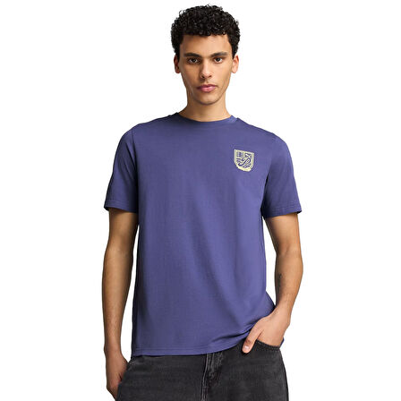 Wardrobe Erkek Mavi Günlük Stil T-Shirt 62962846