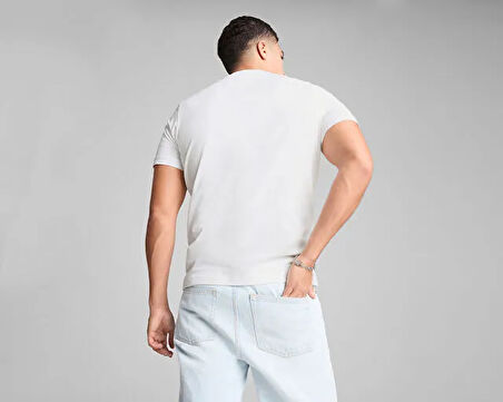 Puma Graphics Puma Bonsai Tee Erkek Günlük Tişört 62963402 Beyaz