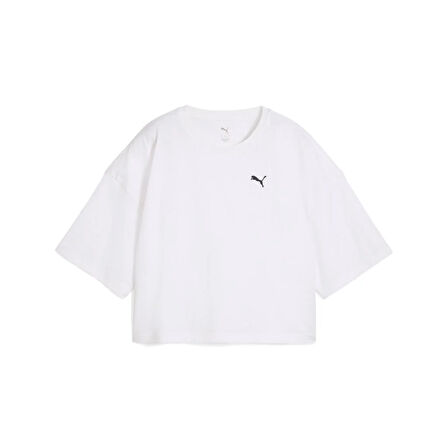 Puma WARDROBE ESS Oversized Short Tee Kadın T-shirt