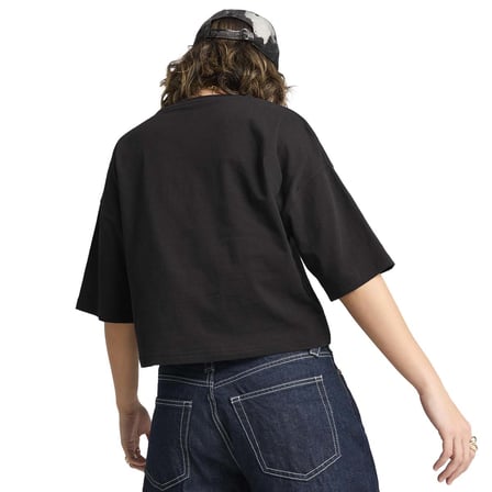 Wardrobe Ess Oversized Kadın Siyah Günlük Stil T-Shirt 62974301