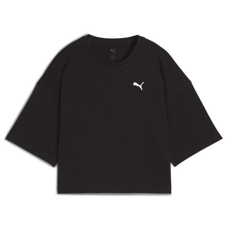 Wardrobe Ess Oversized Kadın Siyah Günlük Stil T-Shirt 62974301