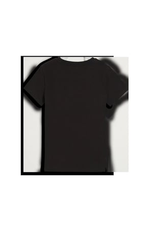 WARDROBE ESS Slim Tee Kadın Siyah T-Shirt & Polo