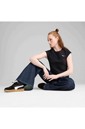 WARDROBE ESS Ribbed Baby Tee