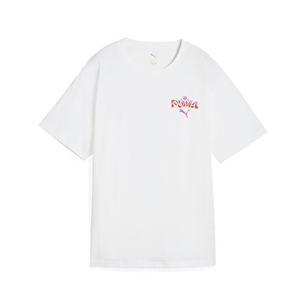 Puma WARDROBE ESS FLORAL PACK Relaxed Graphic Tee Kadın T-shirt