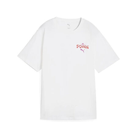 Puma WARDROBE ESS FLORAL PACK Relaxed Graphic Tee Kadın T-shirt