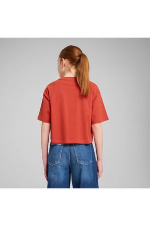 Graphics Length Çocuk Kırmızı T-shirt