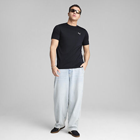 Essentials Erkek Mavi Günlük Stil T-Shirt 68254216