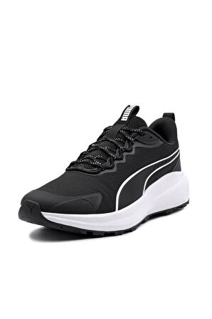 Puma Skyrocket Lite Trail 310781 01 Erkek Yürüyüş ve Koşu Ayakkabısı Siyah Beyaz 40-45 