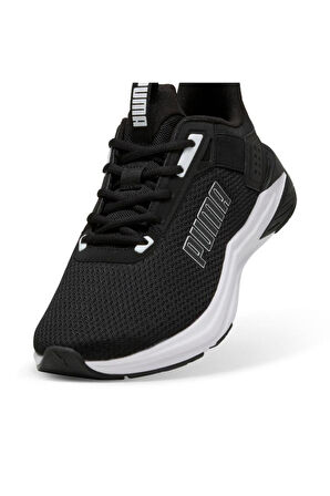 Puma FTR Wave 311095 01 Erkek Yürüyüş ve Koşu Ayakkabısı Siyah Beyaz 40-45 