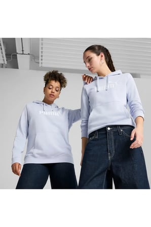 ESS No. 1 Logo Hoodie Mavi Kadın Sweatshirt