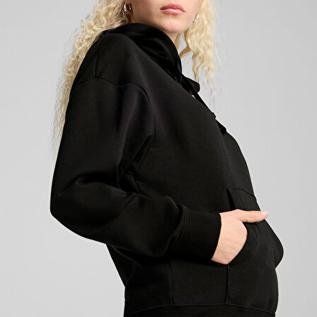 Puma Kadın Hoodie Essentials Small No.1 Logo