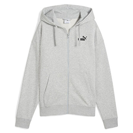 Puma Kadın Full Zip Hoodie Essentials Comfort