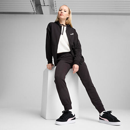 Puma Kadın Full Zip Hoodie Essentials Comfort